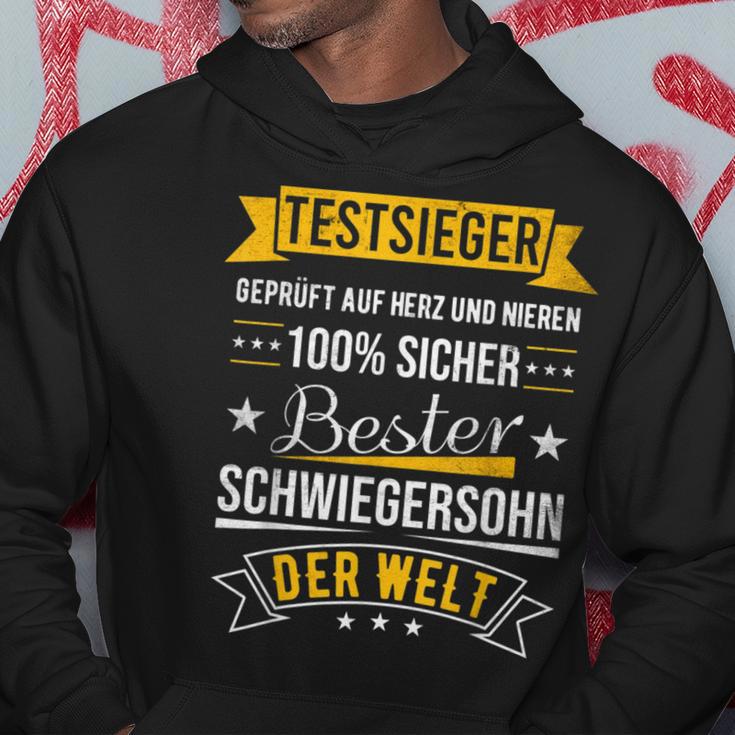 Bester Schwiegersohn Der Welt Testsieger Kapuzenpullover Lustige Geschenke