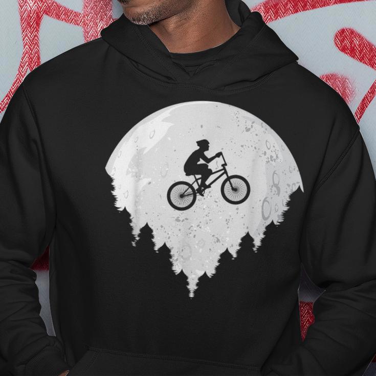 Bicycle Bmx Driver Full Moon Kapuzenpullover Lustige Geschenke