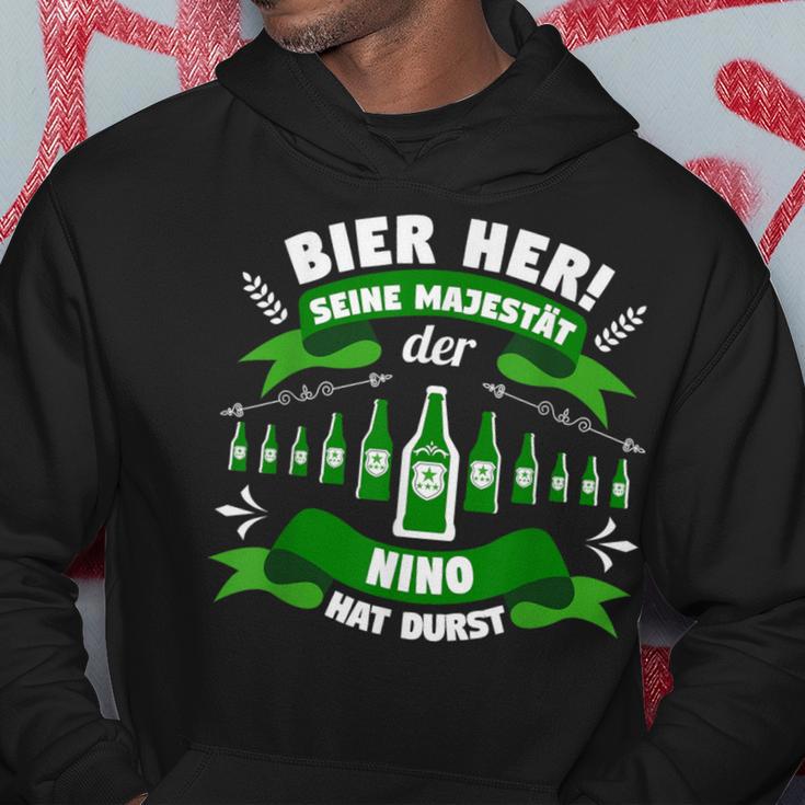 Bier Her Majestät Nino Kapuzenpullover Lustige Geschenke