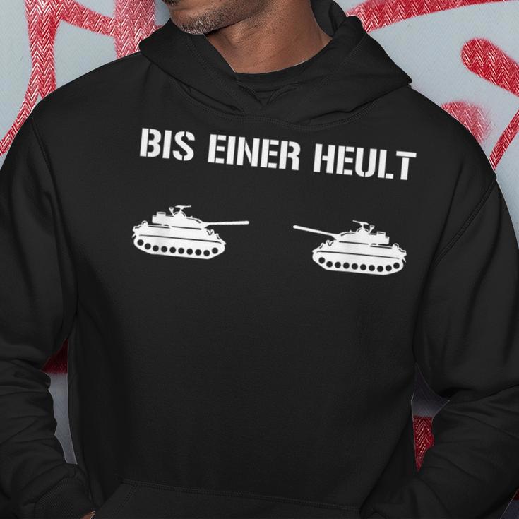 Bis Einer Heult Panzer S Kapuzenpullover Lustige Geschenke