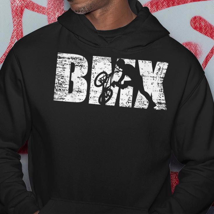 Bmx Distressed Look Bmx-Fahrer Geschenk Kapuzenpullover Lustige Geschenke