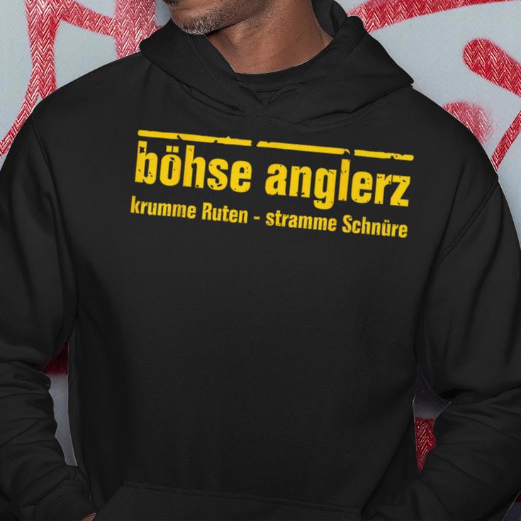 Böhse Anglerz Lustiges Outfit Für Angler Und Fischer Kapuzenpullover Lustige Geschenke