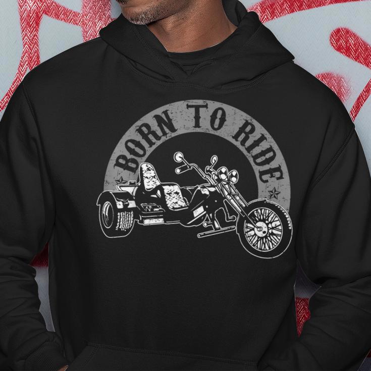 Born To Ride Trike Rider Trikes Tricycle Biker Kapuzenpullover Lustige Geschenke