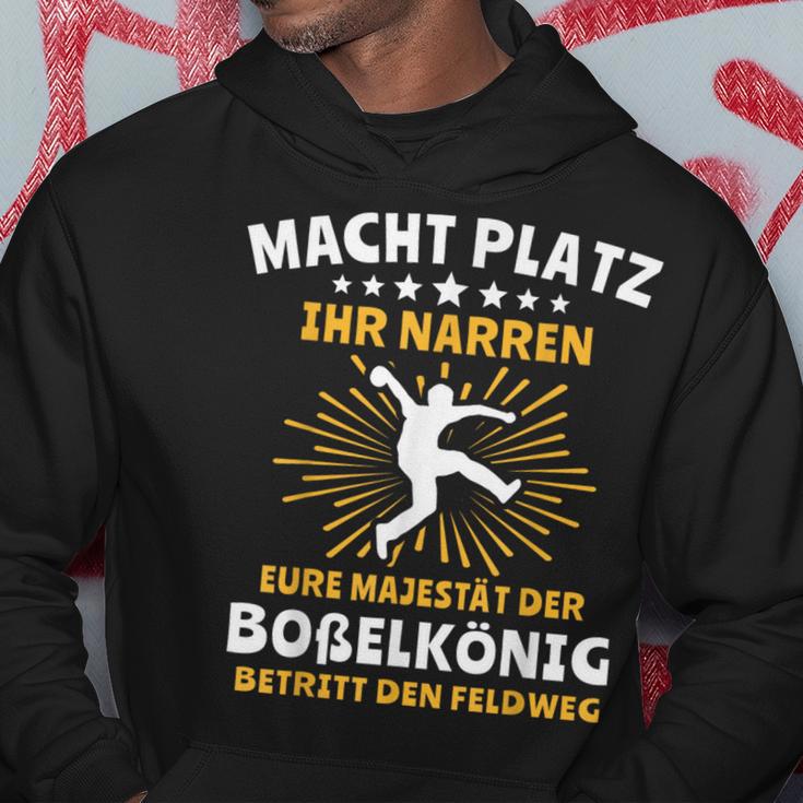 Bossel Majestät Klootschiessen Kapuzenpullover Lustige Geschenke