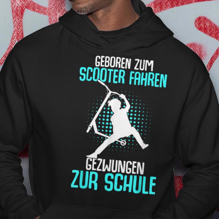 Boys & Children's With 'Geboren Zum Scooter Fahren' Motif Kapuzenpullover Lustige Geschenke