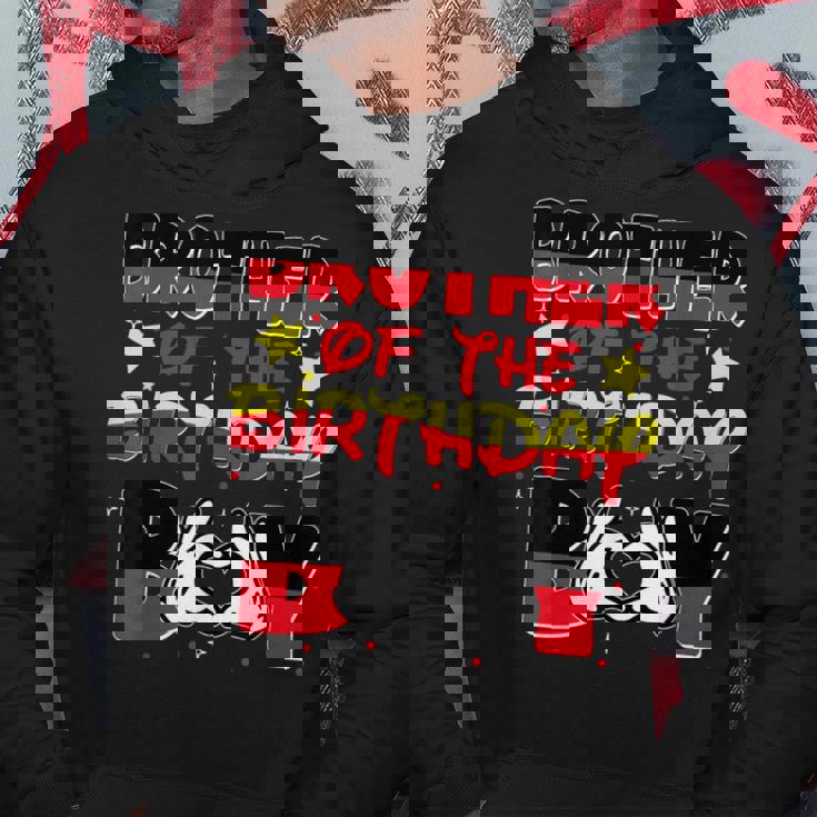 Brother Of The Birthday Boy Mouse Family Matching Hoodie Personalized Gifts