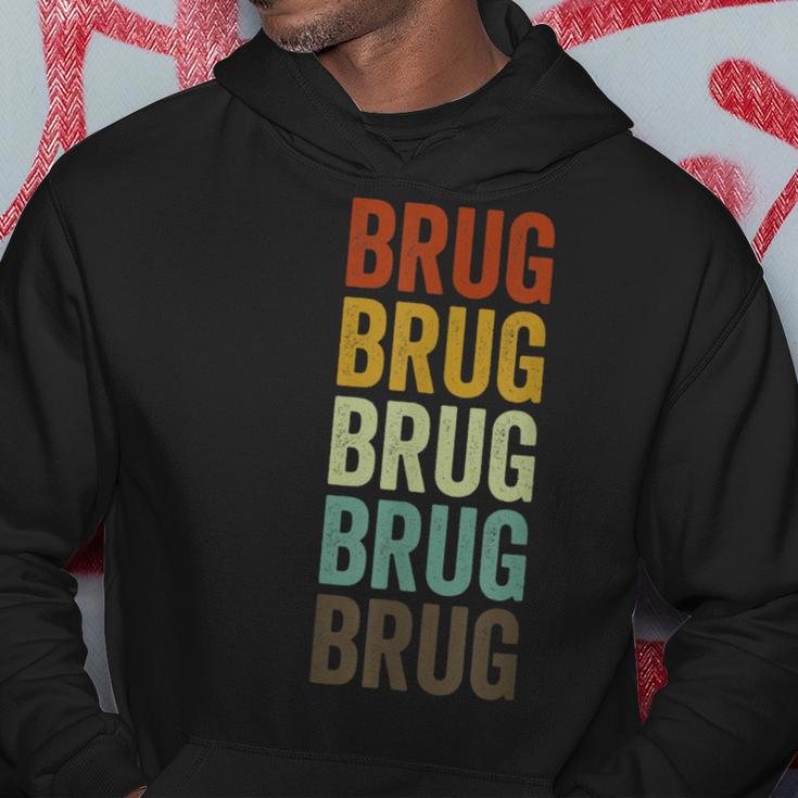 Brug Retro Kapuzenpullover Lustige Geschenke