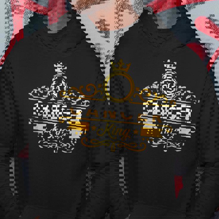 Cancer King Cancer Zodiac Birthday Hoodie Unique Gifts