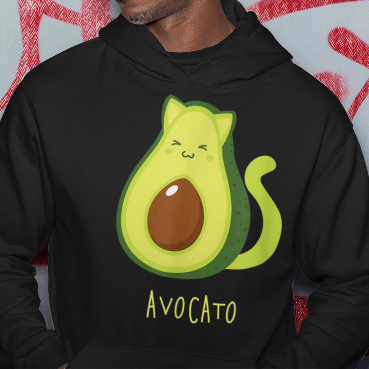 Cat Avocado Avocato Animal Puns Kapuzenpullover Lustige Geschenke