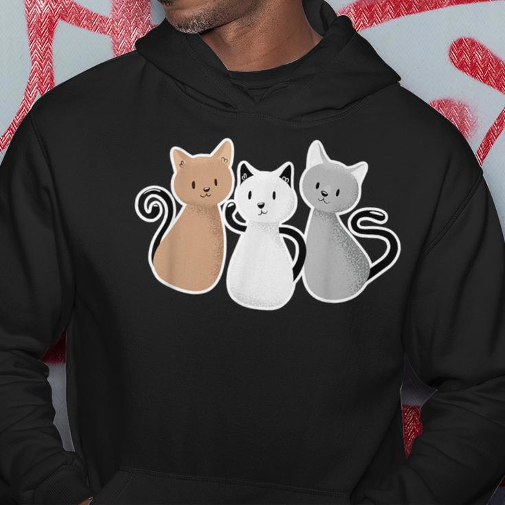 Cat Kitten Cat Kapuzenpullover Lustige Geschenke