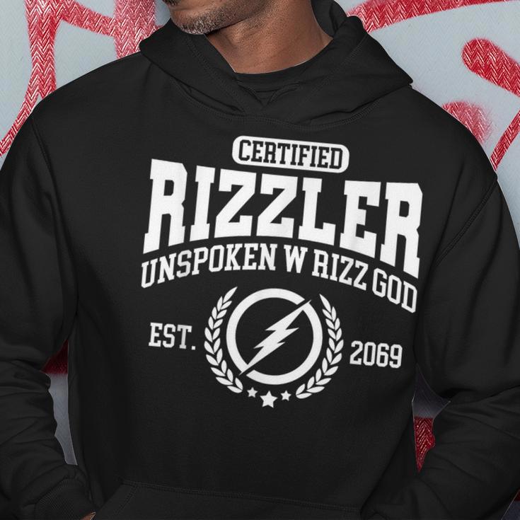 Certified Rizzler – Unspoken Rizz – W Rizz God Kapuzenpullover Lustige Geschenke