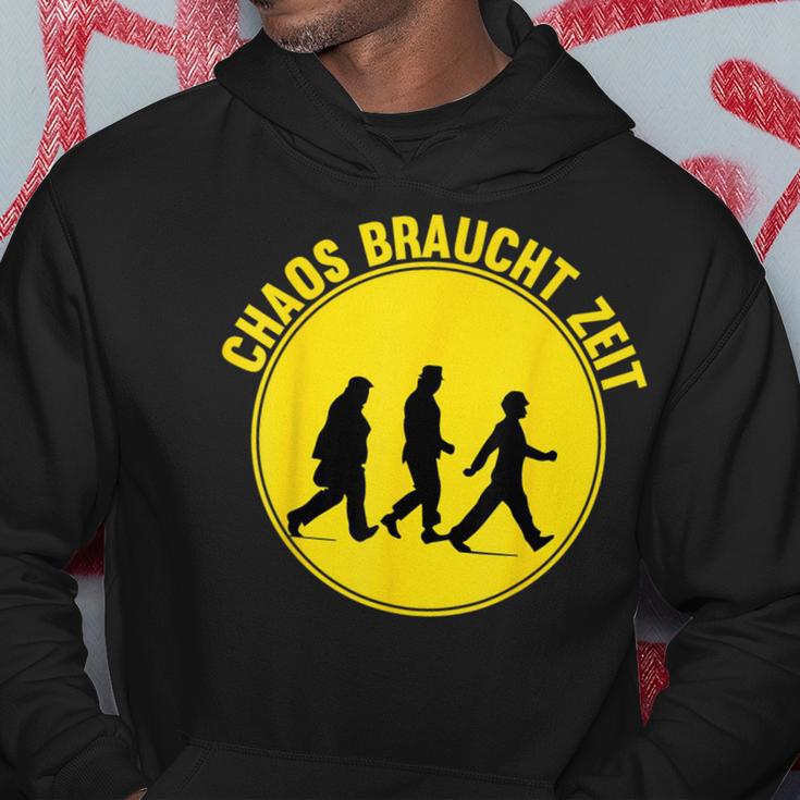 Chaos Braucht Zeit Die Olsenbande Fan Item Kapuzenpullover Lustige Geschenke