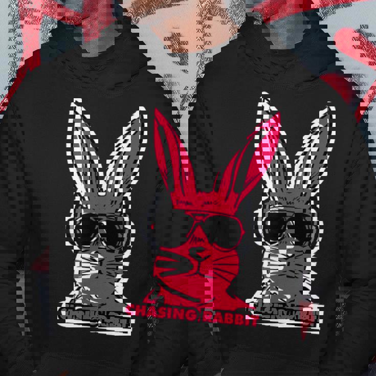 Chasing Rabbit Felpa con cappuccio Regalos divertidos