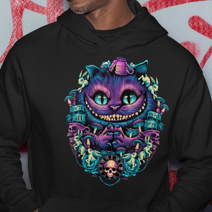 Cheshire Cat Alice In Wonderland Graphic Kapuzenpullover Lustige Geschenke