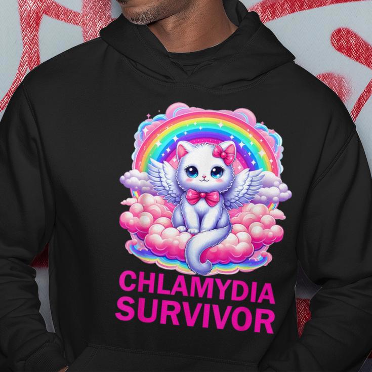 Chlamydia Survivor Chlamydien Std Kapuzenpullover Lustige Geschenke