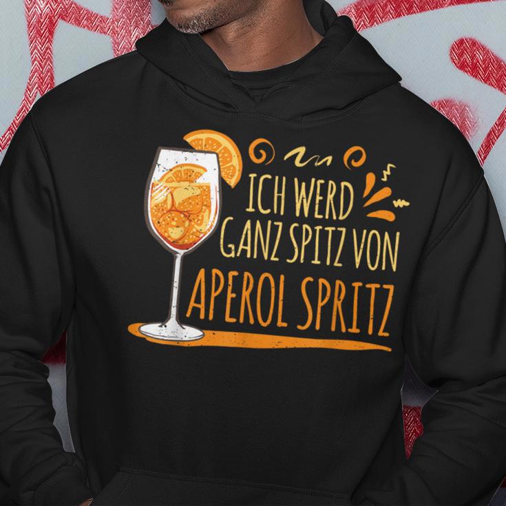 Cocktail Ich Werd Ganz Spitzon Aperol Spritz German Kapuzenpullover Lustige Geschenke