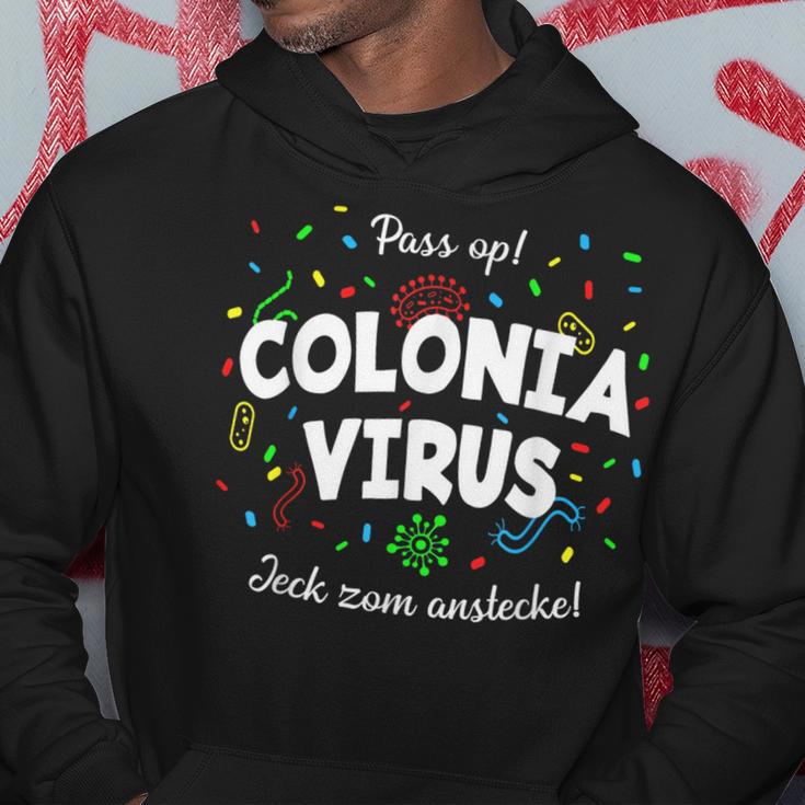 Coloniairus Carnival Outfit Cologne Kölsch Jeck Flu Kapuzenpullover Lustige Geschenke