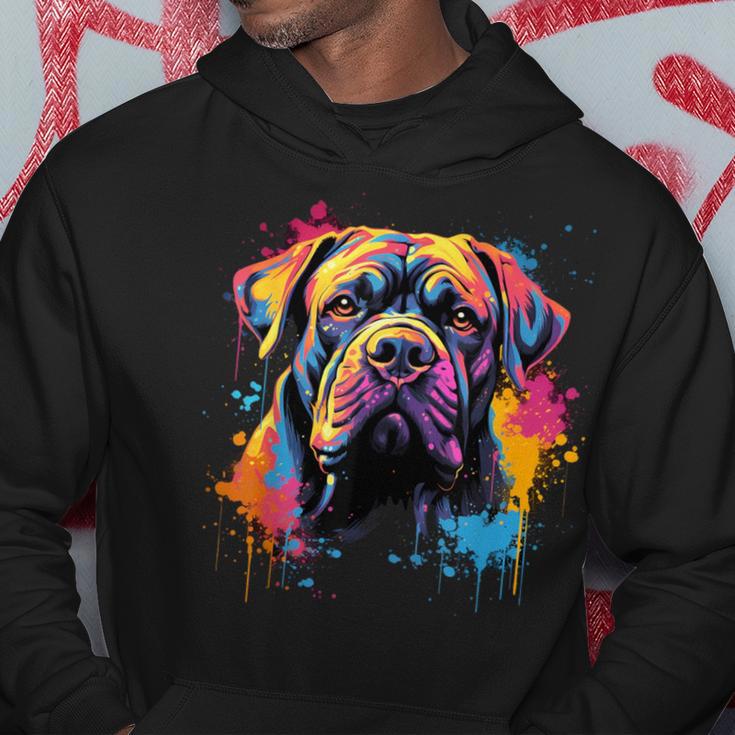 Colourful Cane Corso Dog Kapuzenpullover Lustige Geschenke