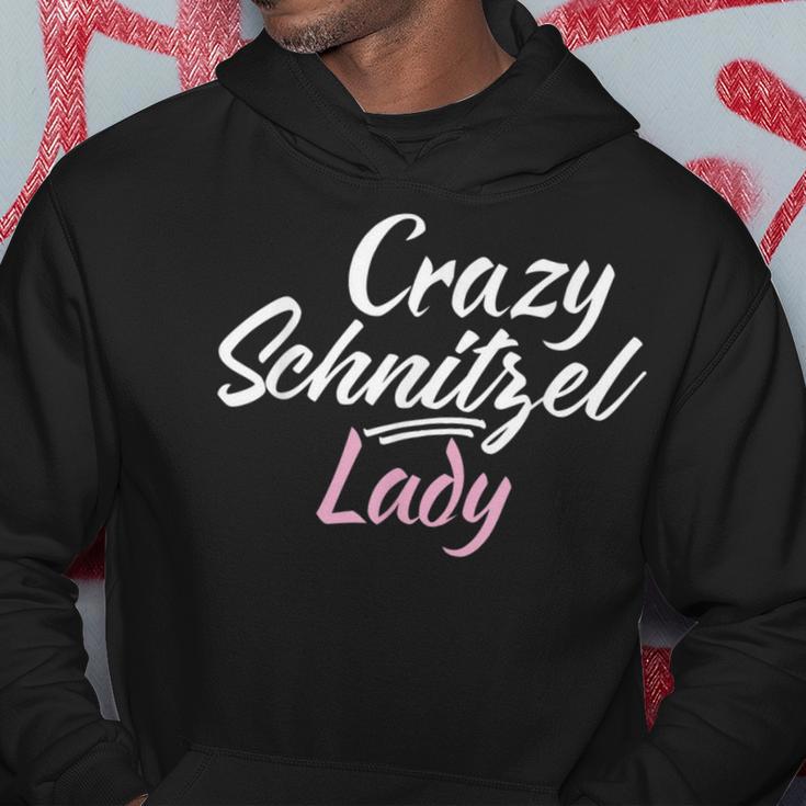 Crazy Schnitzel Lady German Schnitzel Kapuzenpullover Lustige Geschenke