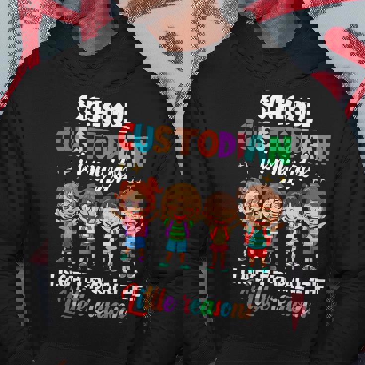 Custodian Appreciation Back To School Janitor Hoodie Personalized Gifts