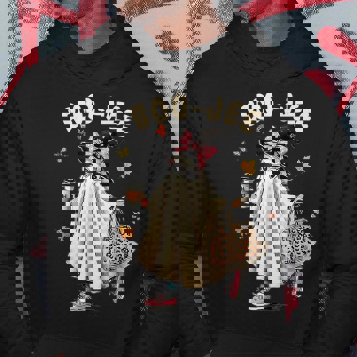 Cute Boo-Jee Ghost Halloween Boo Jee Ghost Spooky Season Hoodie Unique Gifts