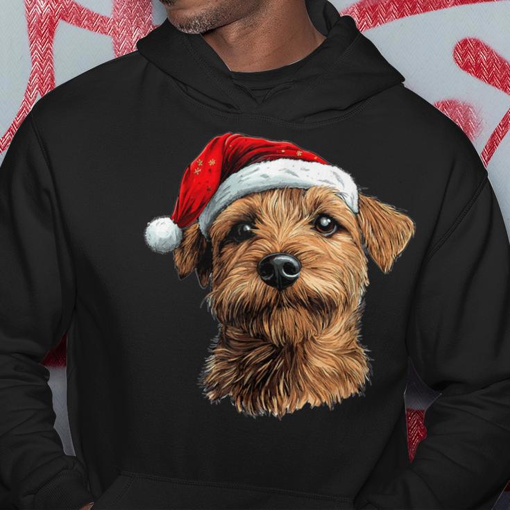 Cute Norfolk Terrier Christmas Print Kapuzenpullover Lustige Geschenke