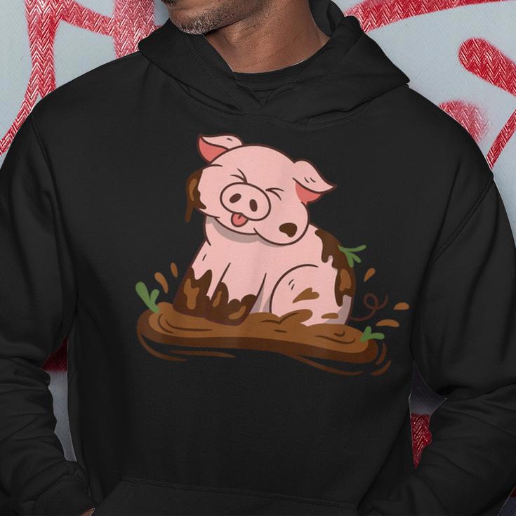 Cute Pig Farm Farming Pig Kapuzenpullover Lustige Geschenke