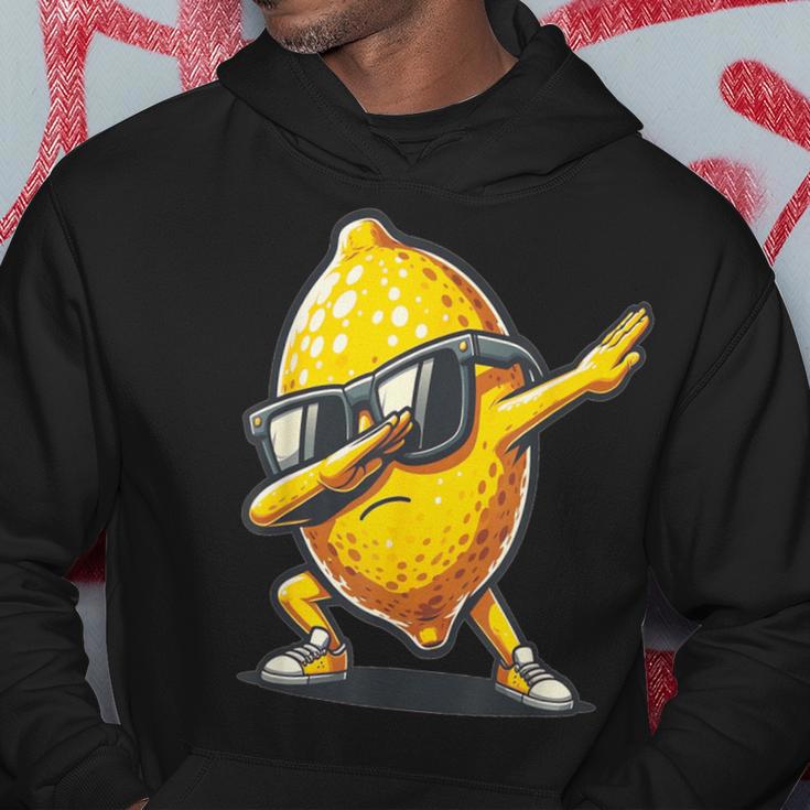 Dab Lemon Dancing Dabbing Lemon Fruit Kapuzenpullover Lustige Geschenke