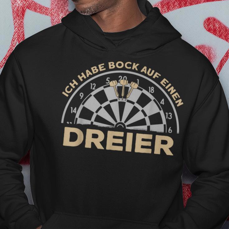 Dart Ich Habe Bock Auf Einen Dreier Retro Dart Kapuzenpullover Lustige Geschenke