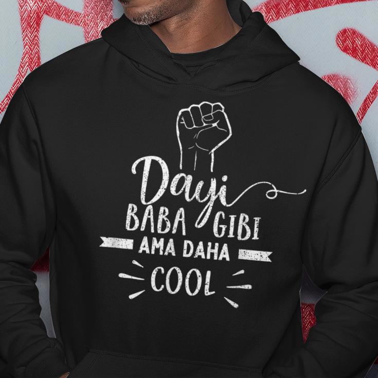 Dayi Baba Gibi Ama Daha Cool Kapuzenpullover Lustige Geschenke