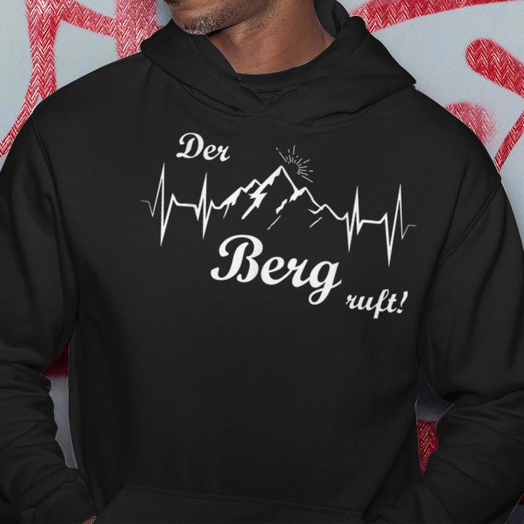 Der Berg Ruft Herzschlag Puls The Berg Rufts Kapuzenpullover Lustige Geschenke