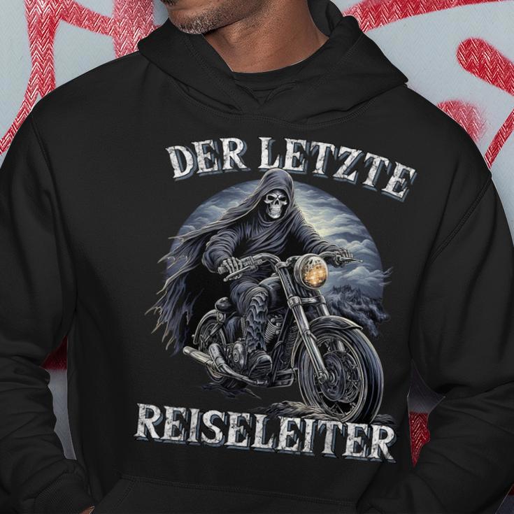 Der Letzte Reiseleiter Biker Motorrad Kapuzenpullover Lustige Geschenke