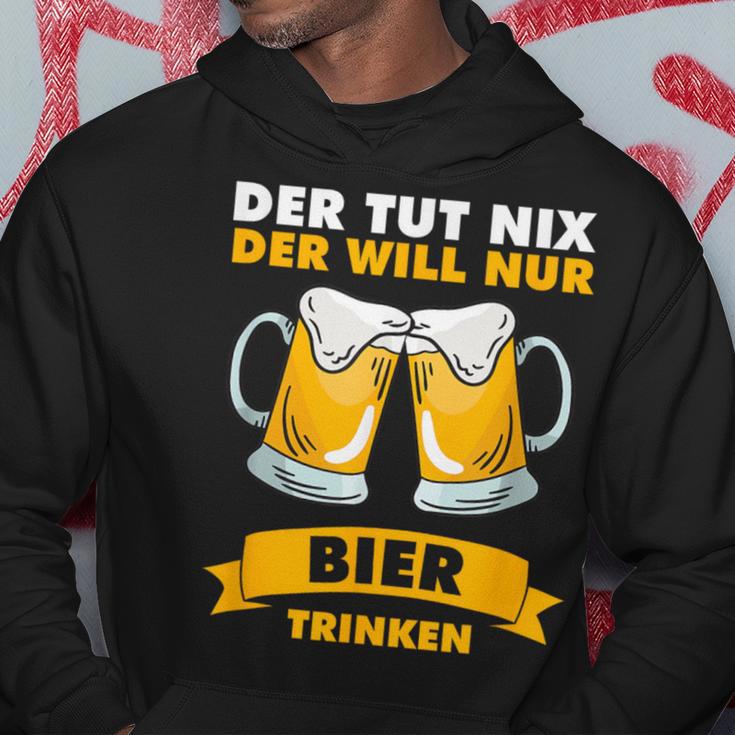 Der Tut Nix Der Will Nur Biertrinken Kapuzenpullover Lustige Geschenke