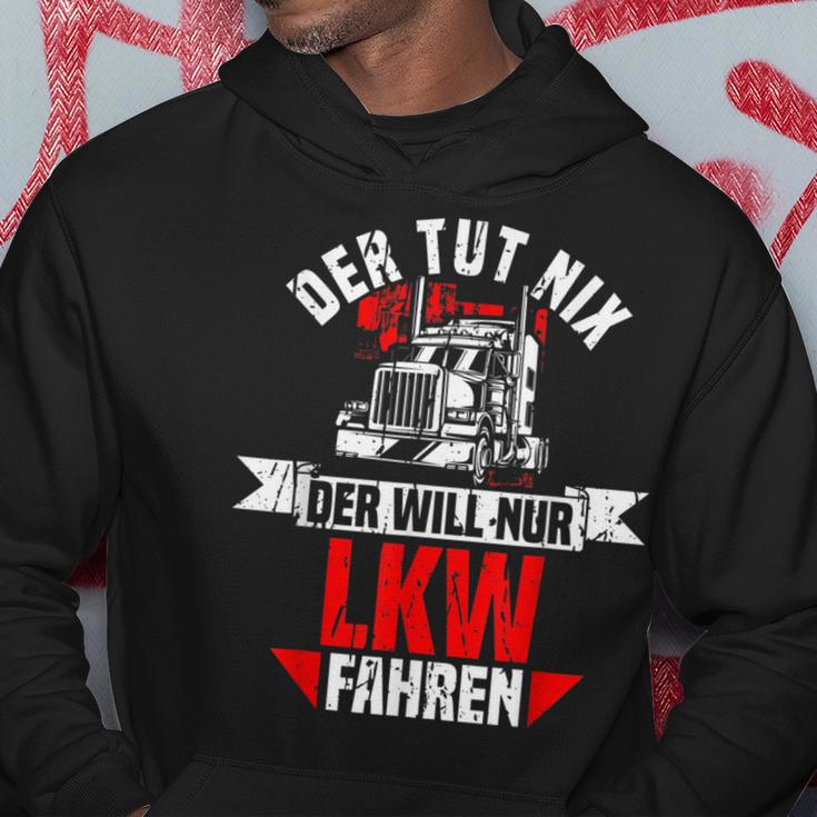 Der Tut Nix Der Willnur Lkw Fahrer Kapuzenpullover Lustige Geschenke