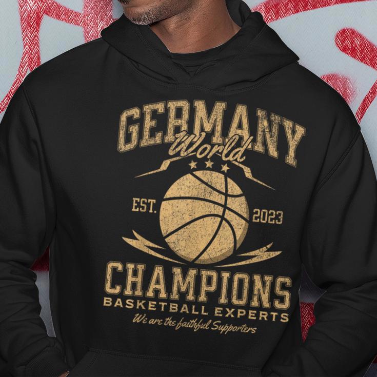 Deutschland Basketball Weltmeister 2023 Basketball Team Kapuzenpullover Lustige Geschenke