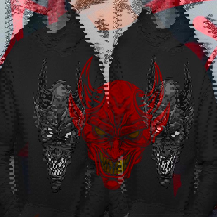 Diavolo Satana Malvagio Demone Lucifero King Of Hell Cool Idea Regalo Felpa con cappuccio Regalos divertidos