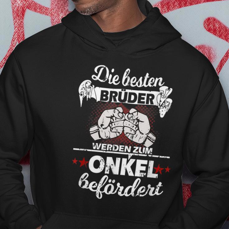 Die Besten Brüder Werden Zum Onkel Beförderen The Best Brothers Are In Kapuzenpullover Lustige Geschenke