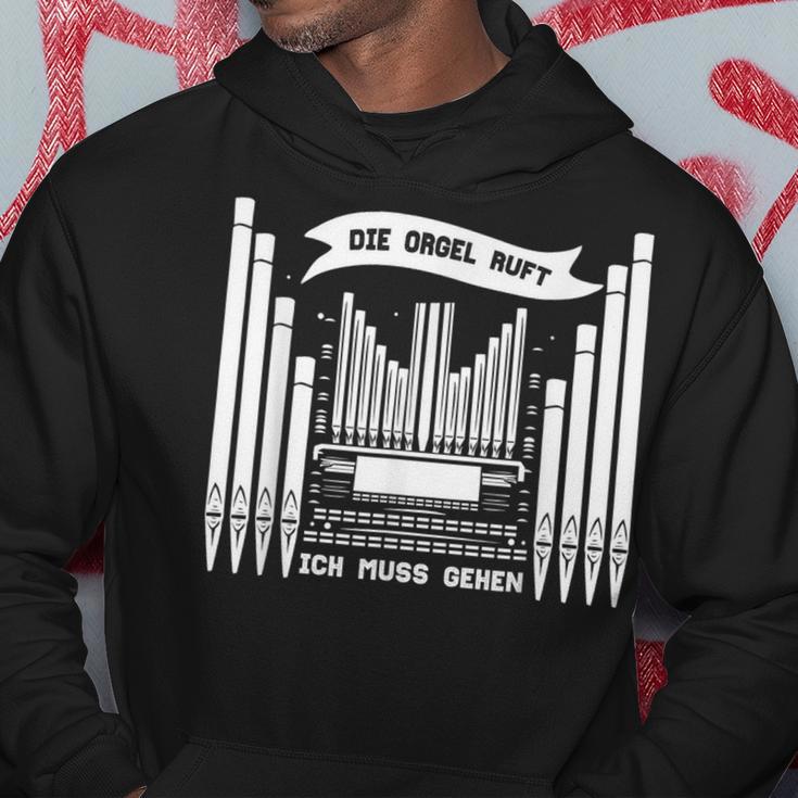 Die Orgel Ruft Ich Muss Gehen Organist Organ Player Kapuzenpullover Lustige Geschenke