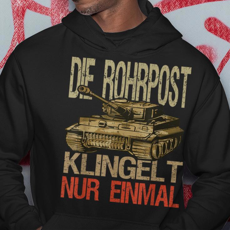 Die Rohrpost Klingelt Nur Einmal Deutsche Tiger Tank Kapuzenpullover Lustige Geschenke