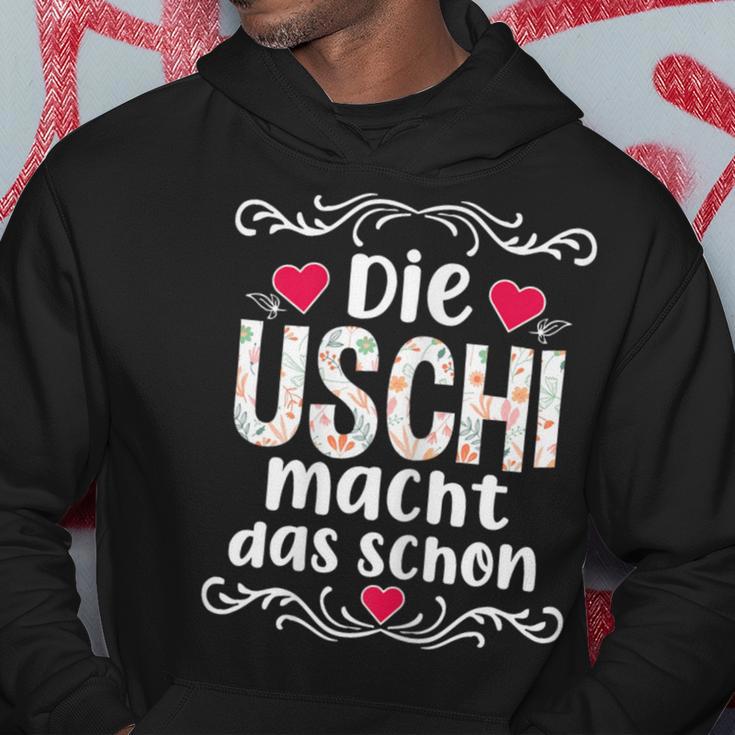 Die Uschi Macht Das Schon Kapuzenpullover Lustige Geschenke