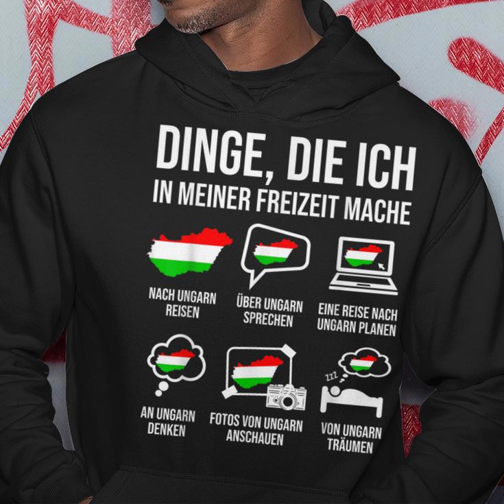 Dinge In Meiner Freizeit Heimat Hungary Kapuzenpullover Lustige Geschenke