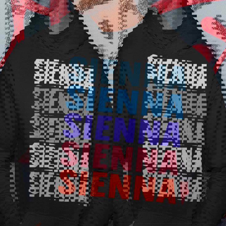 Divertido Regalo Nombre Sienna Personalizado Primer Nombre Sudadera Regalos divertidos