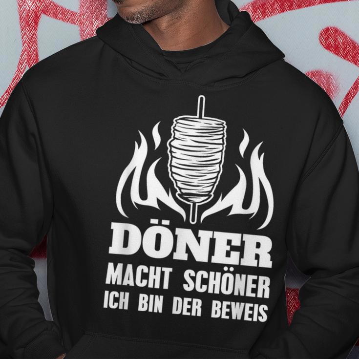 Doner Macht Schöner Ich Bin Der Beweis Kebab Snack Kapuzenpullover Lustige Geschenke