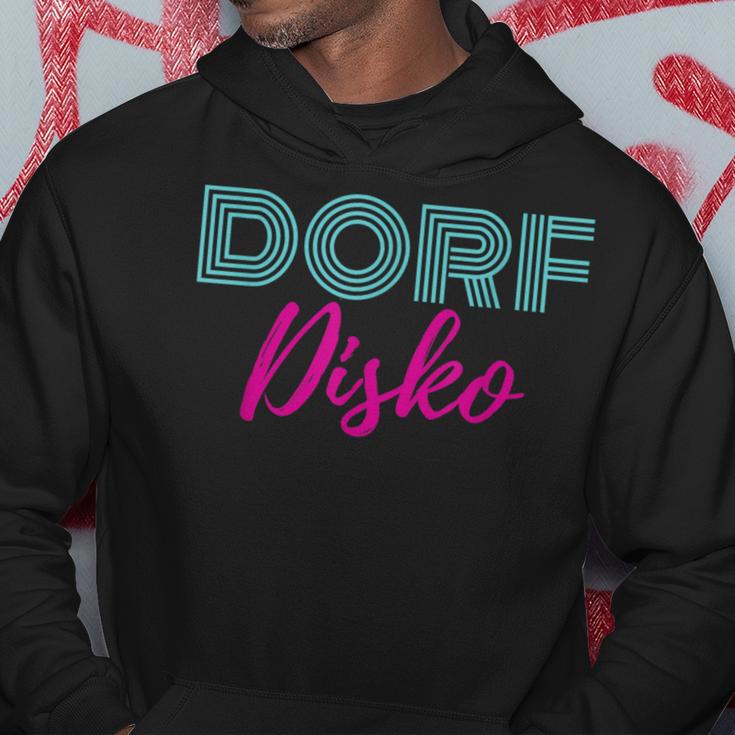 Dorfdiskoillage 80S Fans Ossi Rave Techno Rave Kapuzenpullover Lustige Geschenke