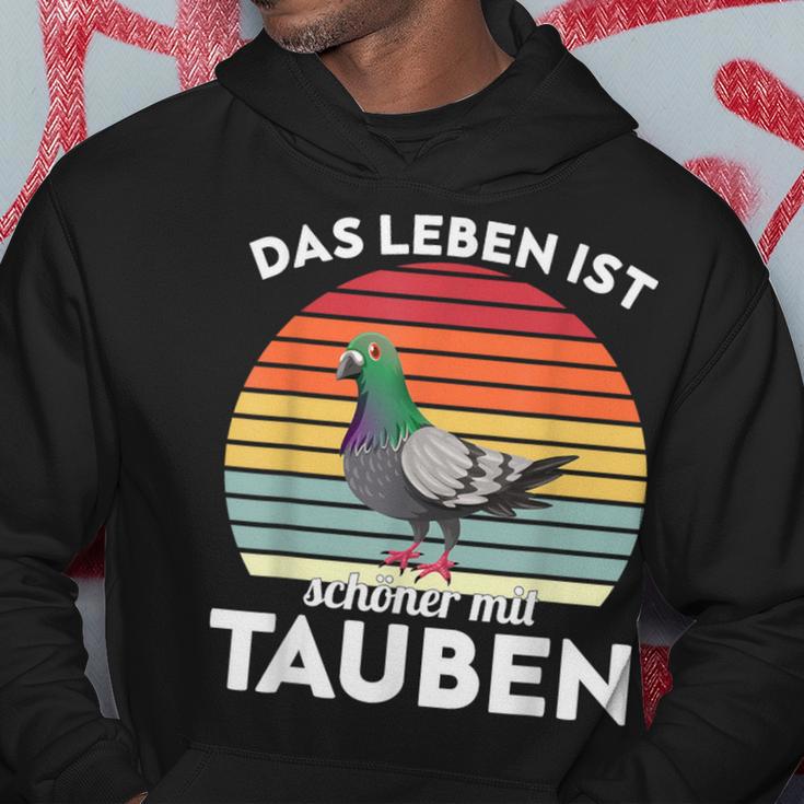 With Dove Das Leben Ist Schönmit Tauben Kapuzenpullover Lustige Geschenke