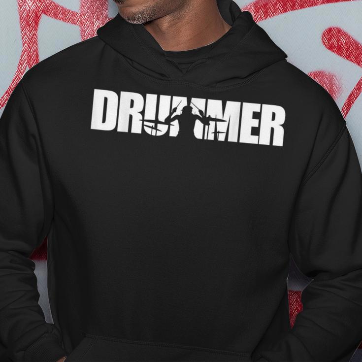 Drummer Drummer Kapuzenpullover Lustige Geschenke