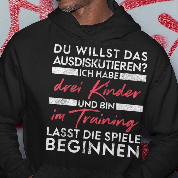 Du Willst Das Ausdiskutieren -Ater Kinder Kapuzenpullover Lustige Geschenke