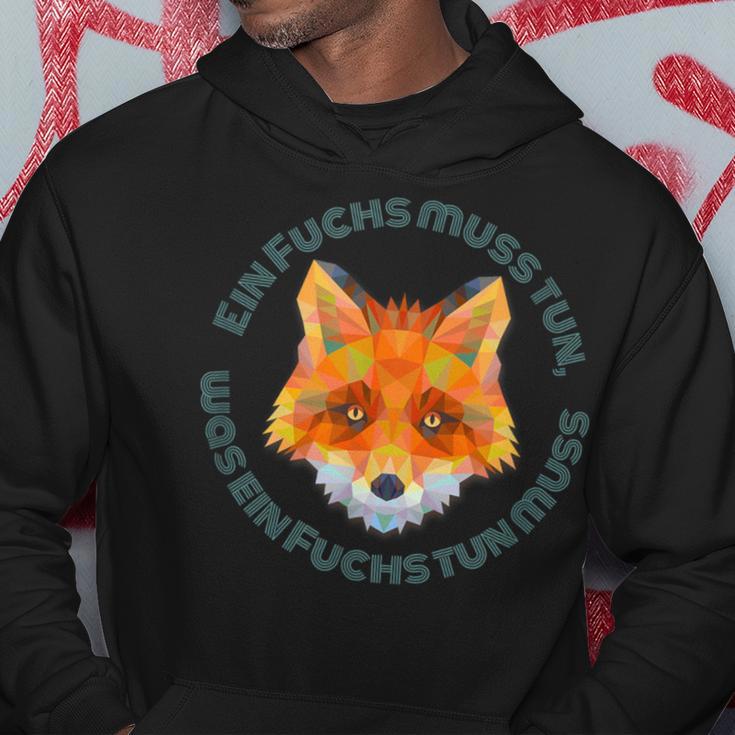 Ein Fuchs Muss Tun Was Ein Fuchs Tun Muss Kapuzenpullover Lustige Geschenke