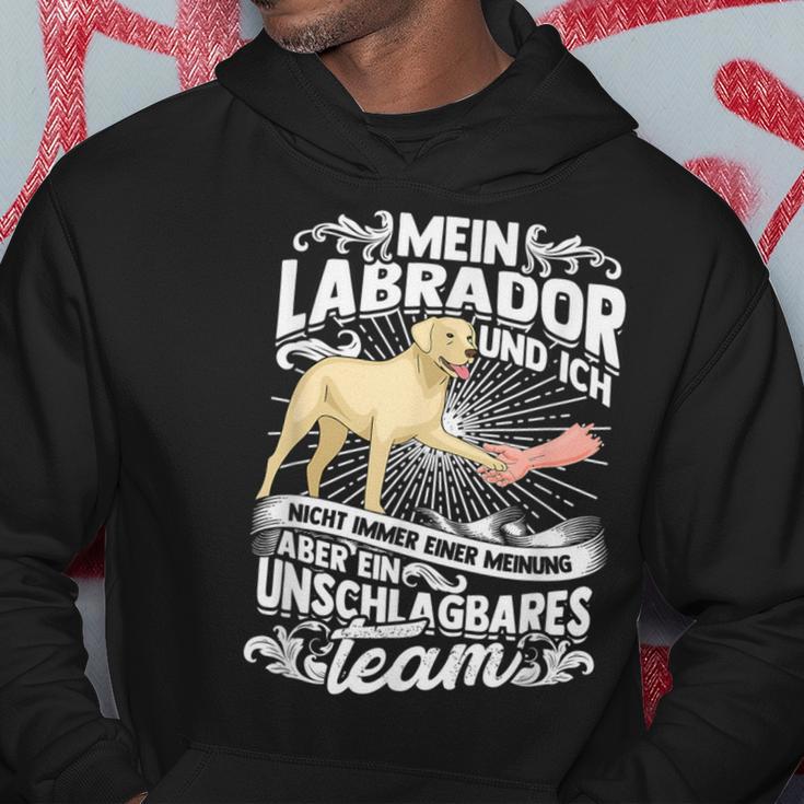 Ein Unbeatable Team Labbi Dog Holder Labrador Kapuzenpullover Lustige Geschenke