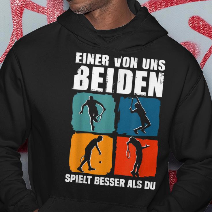 Eineron Uns Beiden Spielt Besser Als Du Tennis Kapuzenpullover Lustige Geschenke